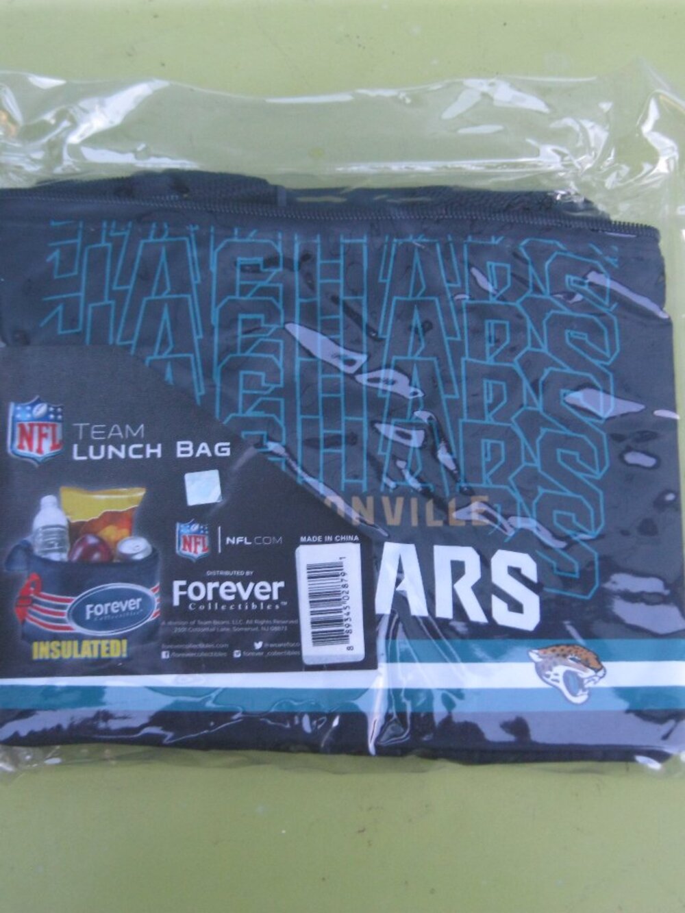 Jacksonville Jaguars NFL Lunch Bag